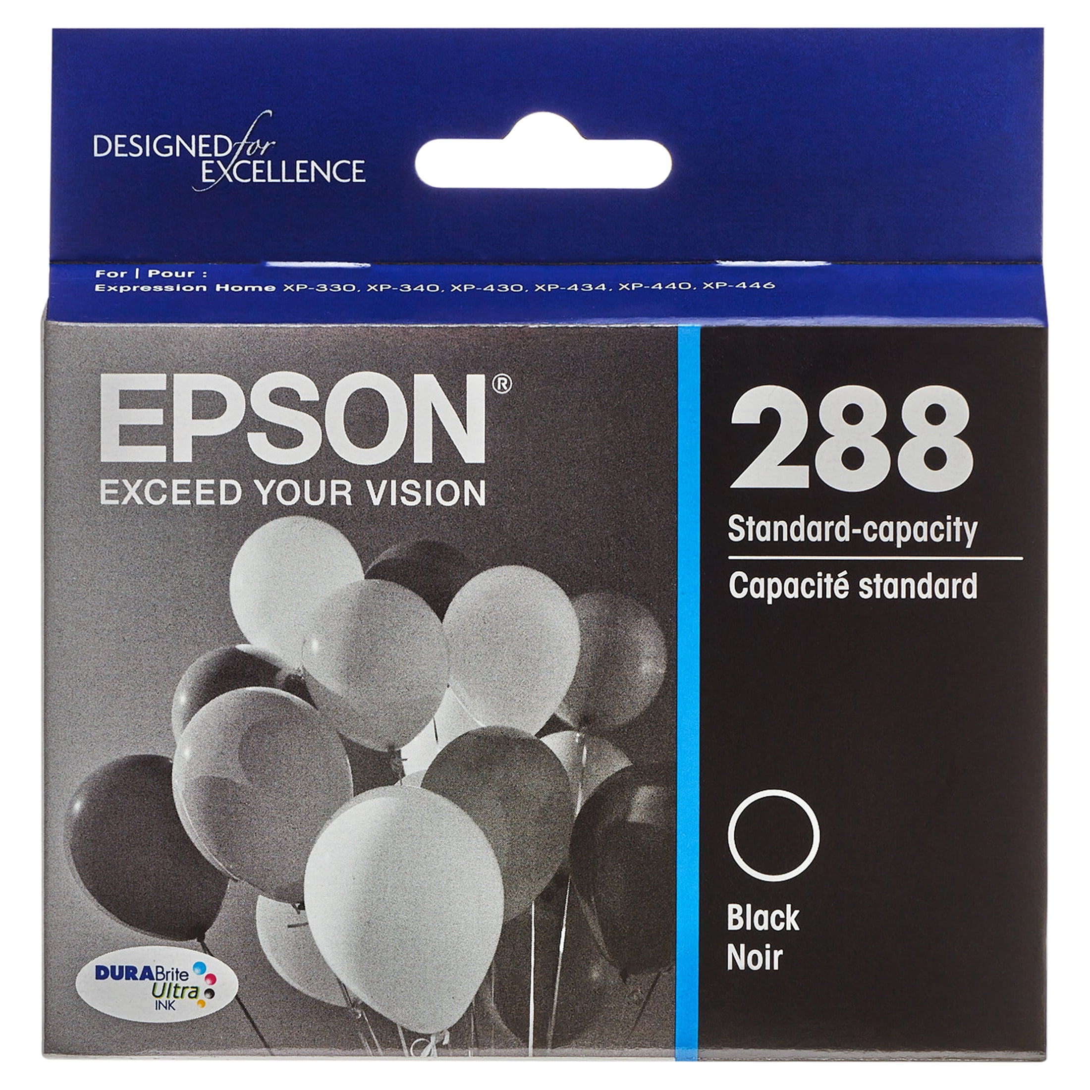 Epson T288 DURABrite Ultra Genuine Ink Standard Capacity Black Cartridge