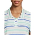 thumbnail image 4 of Hanes Women's Polo Collar Sleepshirt, 4 of 5