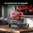 thumbnail image 2 of V8 Engine Model that Works - Build Your Own V8 Engine Toy, 8-Cylinder Petrol Car Engine Replica Model Building Kit for Adult (750 PCS), 2 of 6