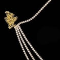thumbnail image 4 of Diamantes De Imitación Multicapa Cadena Para La Cabeza Legierung Para Boda Disfraz Fiesta Joyería Dorado, 4 of 8