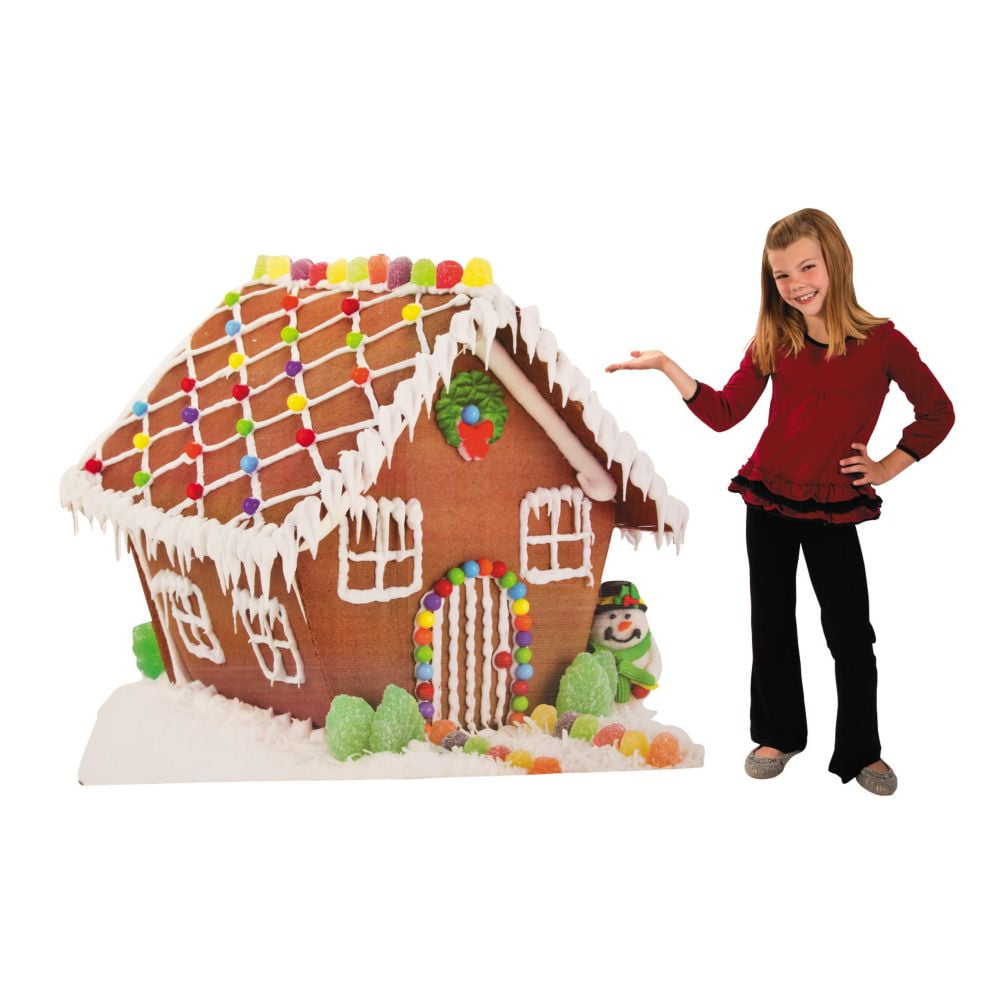 Gingerbread House Standup Party Decor 1 Piece