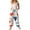 White, variant on Kixjoy One Piece Jumpsuits for Women Oversized Fashion Linen Jumpsuits Valentines Adjustable Strap Loose Fit Pant Casual Holiday Womens Overalls with Pockets, Gray L