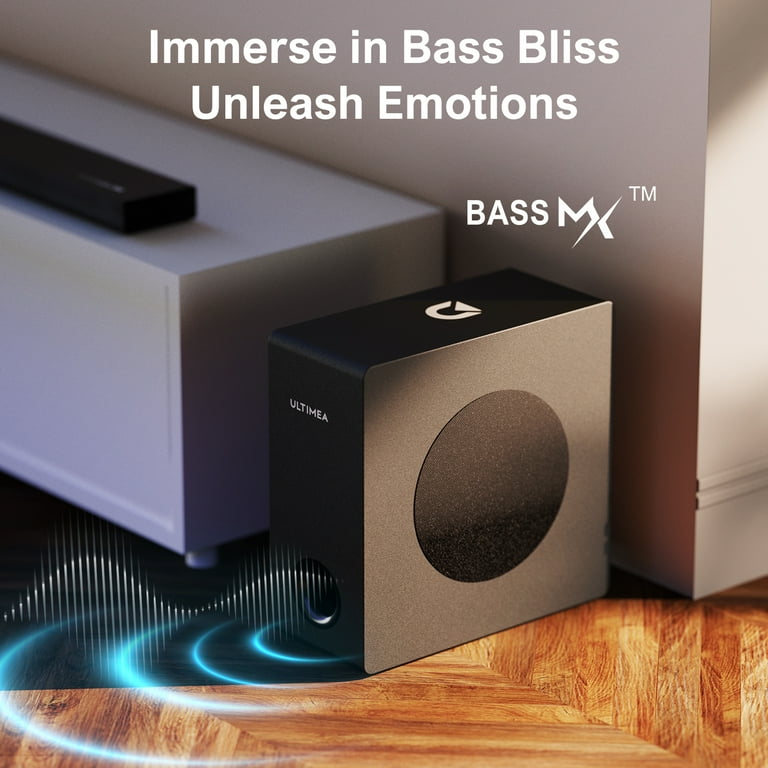 ULTIMEA 2.1 Sound Bars for Smart TV with Dolby Atmos, Soundbar for