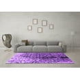 thumbnail image 3 of Ahgly Company Indoor Rectangle Oriental Purple Industrial Area Rugs, 7' x 10', 3 of 4