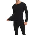 thumbnail image 2 of Thermal Underwear for Men Long Johns with Fleece Lined Base Layer Men Winter Hunting Gear Sport Top Bottom 3 Full Thermal Set (S - 3XL), 2 of 8