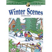 Creative Haven Winter Scenes Coloring Book