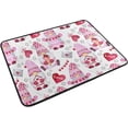 thumbnail image 2 of GZHJMY Valentine's Day Gnomes Door mat Non Slip Floor Door Rug, Soft Floor Mat for Kitchen Garden Bedroom Indoor Outdoor Entrance Home Holiday Decoration 23.6" x15.7", 2 of 7