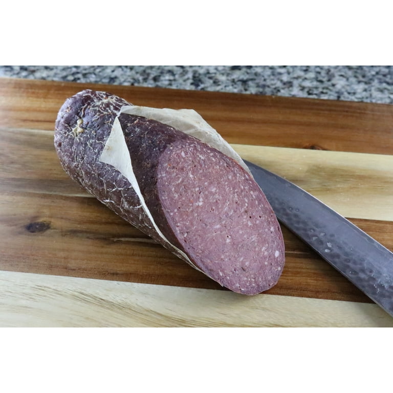 For Summer Sausage Maker Salami Casing Kit - 20 Clear Fibrous Casings ...