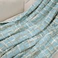 thumbnail image 2 of Home Soft Things Multi Color Chenille Throw - Light Blue - 60" x 80" Jumbo, 2 of 6