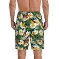 thumbnail image 2 of Yiaed Sunflowers And Butterflies for Men's Soft Sleep Pajama Short Lounging Pajama Shorts-3X-Large, 2 of 8
