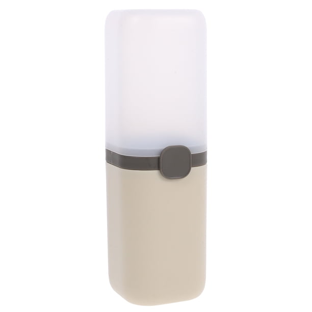 Vaso de viaje para cepillos de dientes Estuche para cepillos de dientes Contenedor para cepillos de dientes Cepillo de dientes portátil Contenedor para pasta de dientes