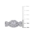 thumbnail image 2 of Everly Women's Diamond 14k White Gold Bridal Set, 2 of 7