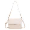 thumbnail image 2 of Bolsa Bolso de mano de piel sintética para mujer. color sólido. con solapa. miniembrague. bandolera (blanco) Ehuebsd Nuevos Originales, 2 of 8