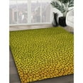 thumbnail image 3 of Ahgly Company Machine Washable Indoor Rectangle Transitional Dark Bronze Brown Area Rugs, 2' x 3', 3 of 7