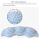 thumbnail image 2 of Methold Juguete de silicona para masticar mascotas, portátil, reutilizable, Flexible, 360 grados, Color sólido, suministros de herramientas de limpieza Suministros para perros Rosado Methold PT004269-02, 2 of 6