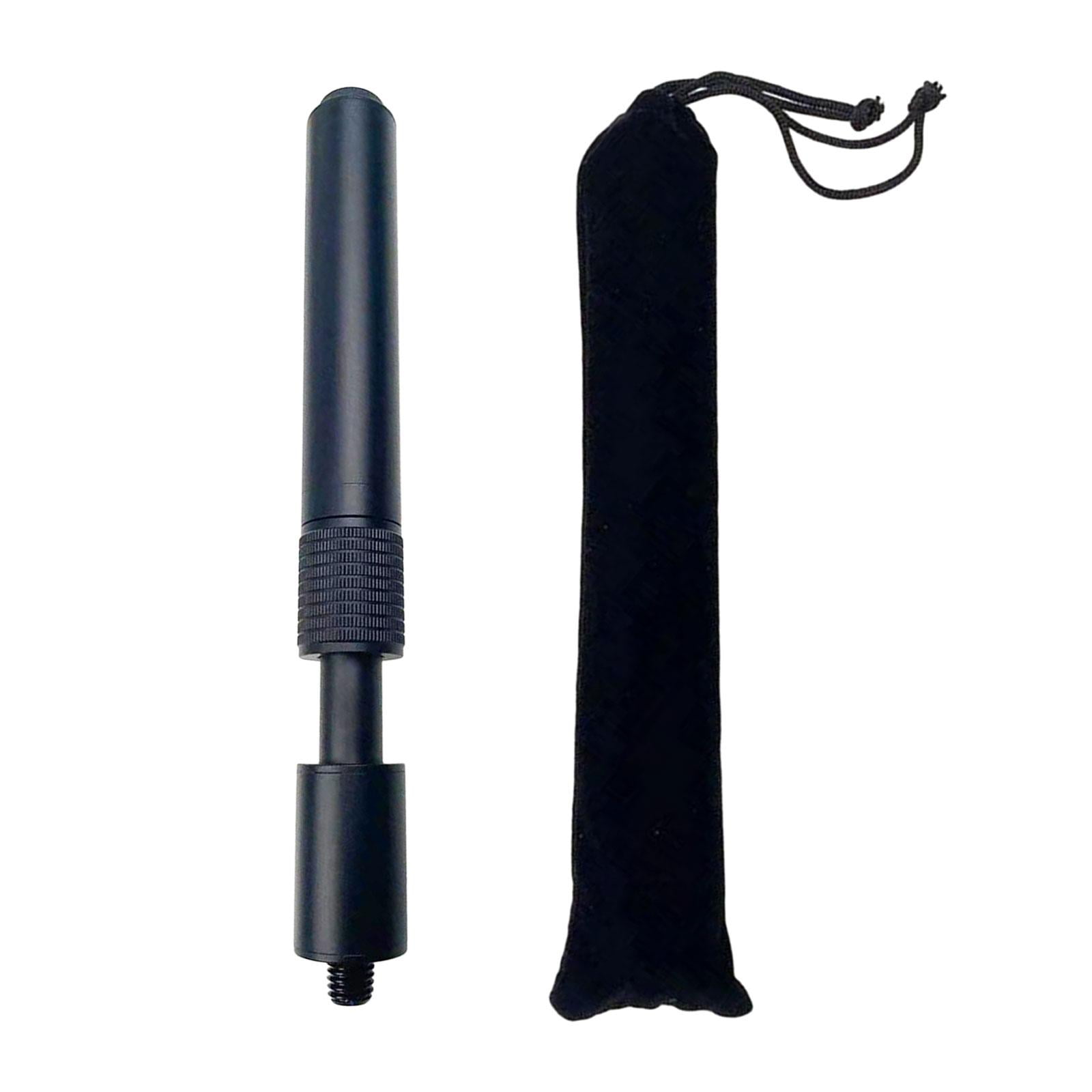 funtasica Pool Cue Extender Telescopic Billiards Pool Cue Extension Professional Cue End Lengthener for Training Snooker Tool Equipment D