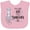 AD-Pink, variant on You Have Got to Be Squidding Me Funny Squid Boys or Girls Baby Bib