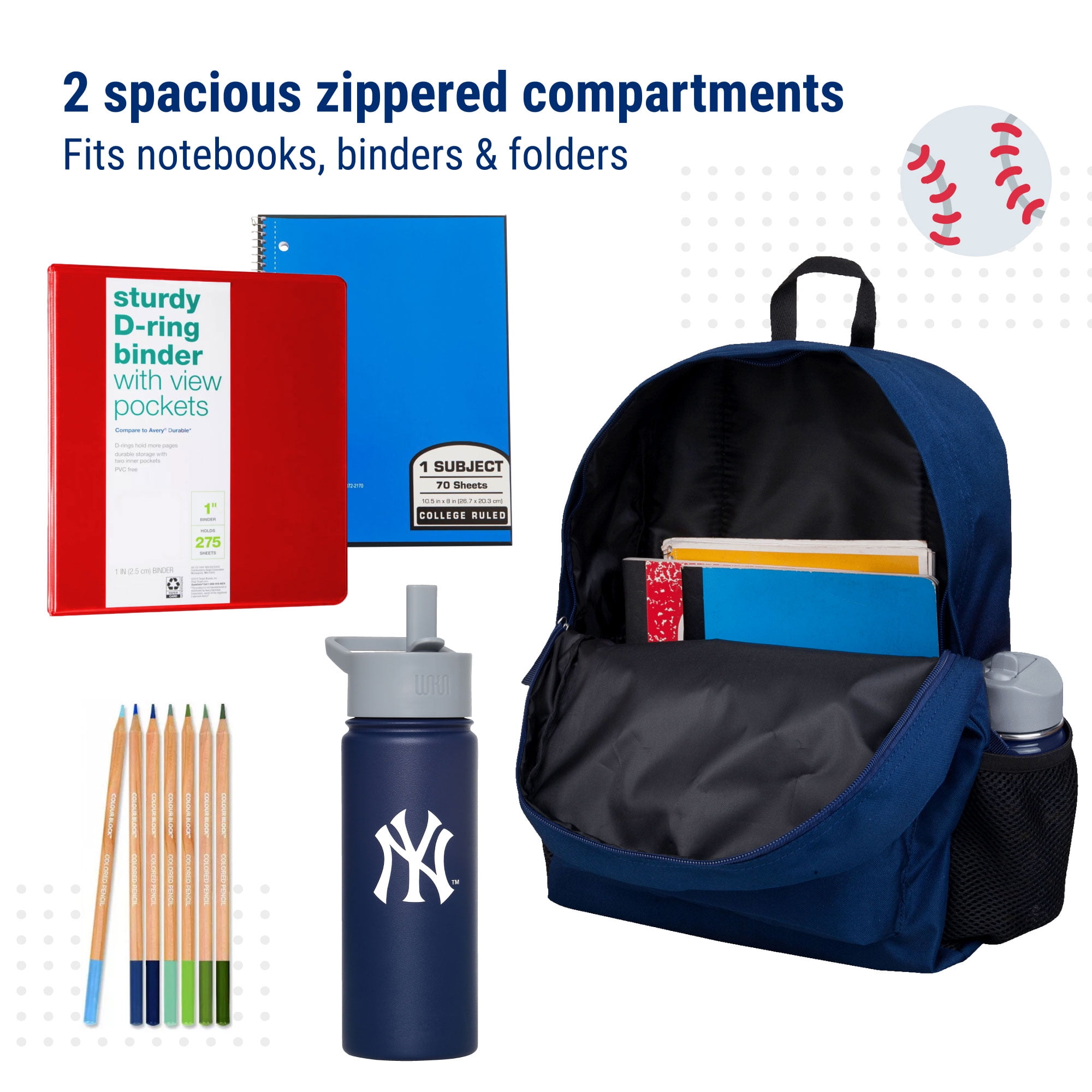 New York Yankees™ MLB 16 Inch Backpack