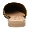 thumbnail image 5 of Journee Womens Aniee Slip On Almond Toe Mule Flats, Widths Available, 5 of 8