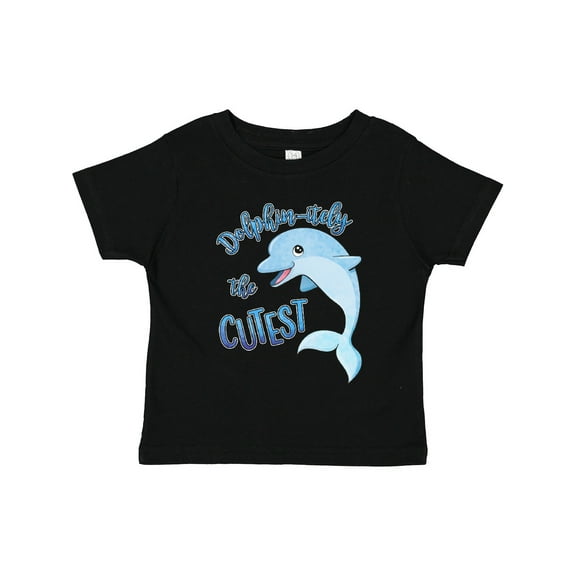 Inktastic Dolphin-itely the Cutest Boys or Girls Toddler T-Shirt