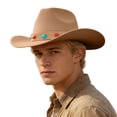 thumbnail image 4 of Chapeau de Cowboy Style Western pour Usage Quotidien à la Maison avec Design Classique et Attrait Intemporel, 4 of 5