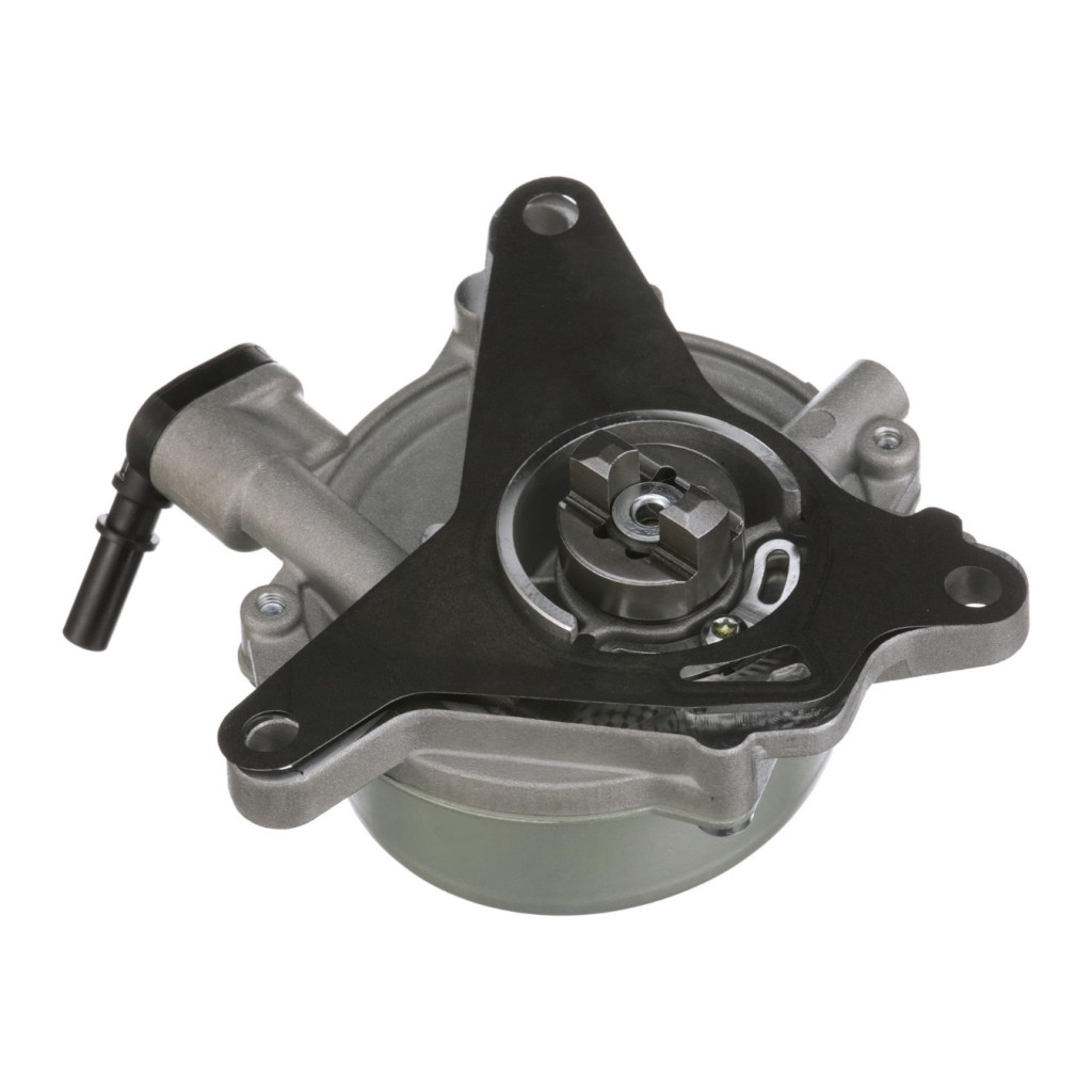 CarLights360 For Fiat 500 2012-2019 Vacuum Pump | Metal | Belt Drive System | 0.21 Inches Inlet Size | 5.334 Millimeters Inlet Size | Replacement For 68288744AA, 68328357AA