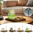 thumbnail image 2 of Fishing Incense Holder Cute Desktop Ornament & Garden, 2 of 6