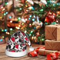 thumbnail image 6 of Haiem Cute Dog Pattern Santa Hat Confortable Velvet Christmas Hat for Christmas Party Favors Fit for Adults Men Women, 6 of 6