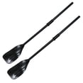 thumbnail image 3 of KONTONTY 2Pcs Set Detachable Paddle Kayak Paddle Black PVC for Canoe 128X13.6Cm, 3 of 5