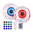 thumbnail image 1 of Yeacher 24Inch Inflatable Eyeball LED Lights Halloween Decorations Luminous Eyeballs With Remote Control 16 RGB Colors 4 Light Modes 10 Brightness Levels for Party Indoor Outdoor Garden Lawn, 1 of 7