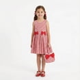 thumbnail image 3 of Sperry Gingham Woven Dress with Bucket Bag (Girls), 2 Piece Set, Sizes 4-10, 3 of 8