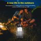 thumbnail image 5 of COB/LED Camping Light Lámparas plegables para huracanes al aire libre Linternas impermeables (6), 5 of 8