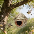 thumbnail image 3 of BotaniNest Bird For Garden And Nesting Natural Materials Shelter For Small Birds Hanging Sleeping Included Versatile Outdoor Habitat Handmade Bird Made Of Natural Materials, 3 of 4