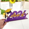 thumbnail image 5 of Graduation Decorations 2026, Grad Cap Decorations, 11X3.5inWooden Table Decor, Graduation Centerpieces, Grad Party Decorations, Graduation Gift, Light Brown 1 Pc, 5 of 9