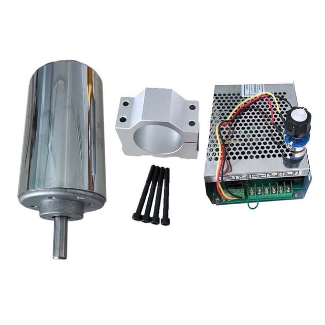 Air cooled 0.2kw CNC spindle Motor/ Motor Kit 200W Spindle Motor + Power Supply speed governor For Engraving ,Wide Use