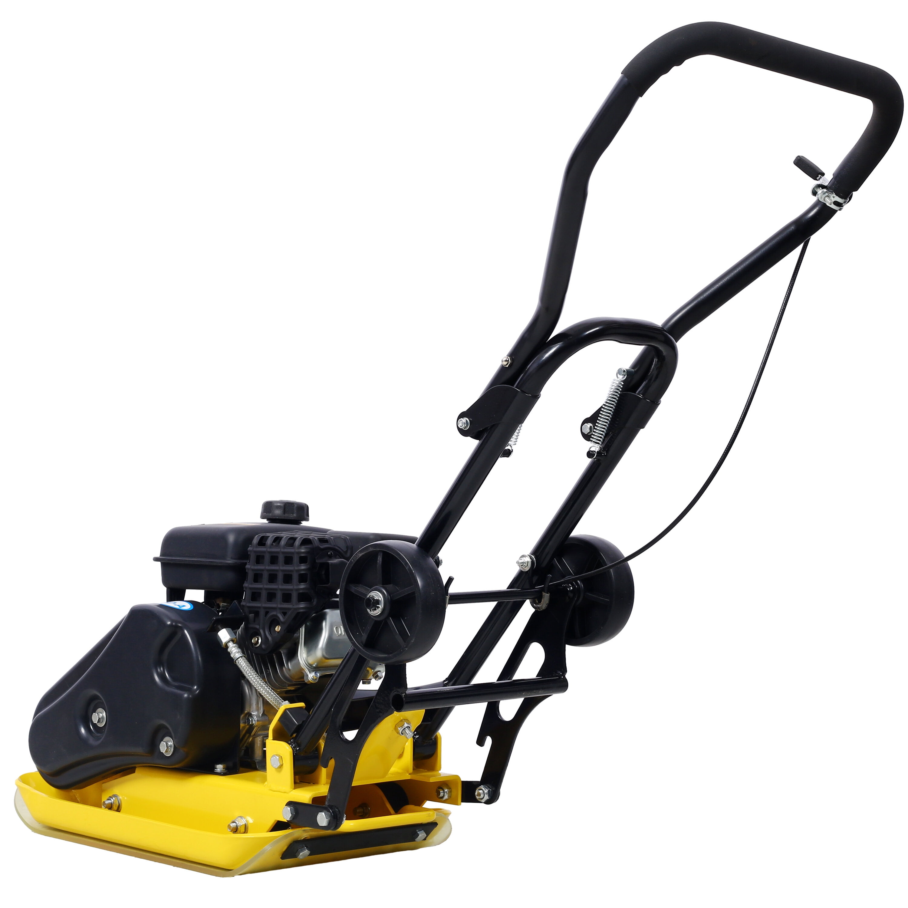 Cordless Drill 2.5HP Plate Compactor Gas 79.7cc 8200N Force Construction Concrete Tamper Machine Power Paver 19.3 x 12.6" Plate,EPA compliant,Impact Driver