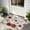 Gray, variant on Front Door Mat, Thanksgiving Fall Indoor Door Mats for Entryway TPR Backing Non Slip Mats, Harvest Pumpkin Flower Leaves Wood Grain Absorbent Kitchen Floor Mat, Washable Entryway Rugs 16x24 Inch