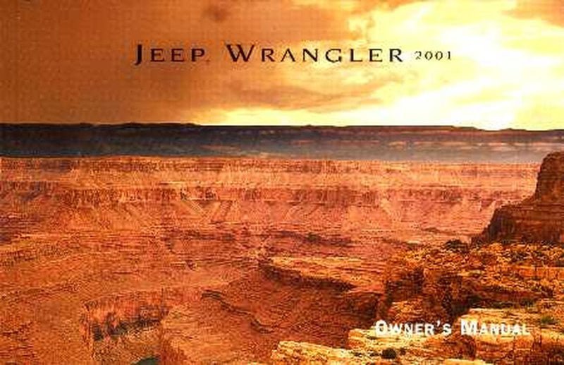 Bishko OEM Maintenance Owner's Manual Bound for Jeep Wrangler 2001 -  