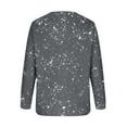 thumbnail image 5 of WXLWZYWL Trendy Sweatshirts For Women 2023 Woman Round Neck Long Sleeve T-Shirt Printing Loose Blouse Tops, 5 of 5
