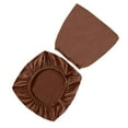 thumbnail image 3 of FRCOLOR Chair Cover Dining Chair Slipcovers Office Rotating Stretch Removable Elastic Computer Chair Protector Cover for Hotel Canteen Wedding Supplies Coffee,14.96"X14.96"X0.2", 3 of 10
