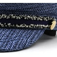 thumbnail image 2 of YooGuoGuo Summer Newsboy Hats for Women Mesh Croche Straw Visor Berets Fiddler Cap Stylish Beach Paperboy Hat, 2 of 6