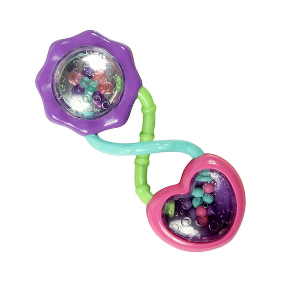 Bright Starts Rattle and Shake Barbell Toy, Ages 3 months