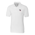 thumbnail image 2 of Men's Cutter & Buck White Iowa Cubs DryTec Advantage Tri-Blend Pique Polo, 2 of 3