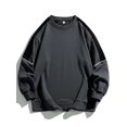 thumbnail image 1 of Men‘s Raglan Sleeves Fashionable Contrasting Round Neck Sweatshirt Suitable for Autumn and Winter, 1 of 7