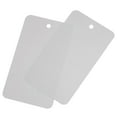thumbnail image 1 of Uxcell 50pcs Waterproof Wires Plastic Shipping Tags Grey 2 x 3.5 Inch, 1 of 6