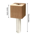 thumbnail image 2 of Vrorvz Solid Wood Magnetic Refrigerator Vase Stickers Multi Functional Home Decoration Three Dimensional Effect Flower Display Enhances Indoor Air Quality Sustainable Design, 2 of 2