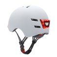 thumbnail image 4 of Casco de seguridad Irfora Casco de ciclismo Transpirable y cómodo Casco de seguridad con luz delantera y trasera 4 modos de luz para hombres Mujeres Bicicleta E-Bike Scooter eléctrico, 4 of 7