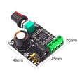 thumbnail image 2 of Amplificador Placa amplificadora Digital de clase D, 20mA, 2,0, módulo de amplificador de potencia estéreo de doble canal, placa amplificadora Digital de 12V CC, 2 of 7