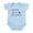 Sky Blue, variant on CafePress - Crawl Walk Lacrosse Body Suit - Baby Light Bodysuit, Size Newborn - 24 Months