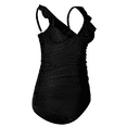 thumbnail image 6 of Hilor Womens Two Piece Bathing Suits Tummy Control Swimwsuit Ruffled V Neck Tankini Swimwear, 6 of 8